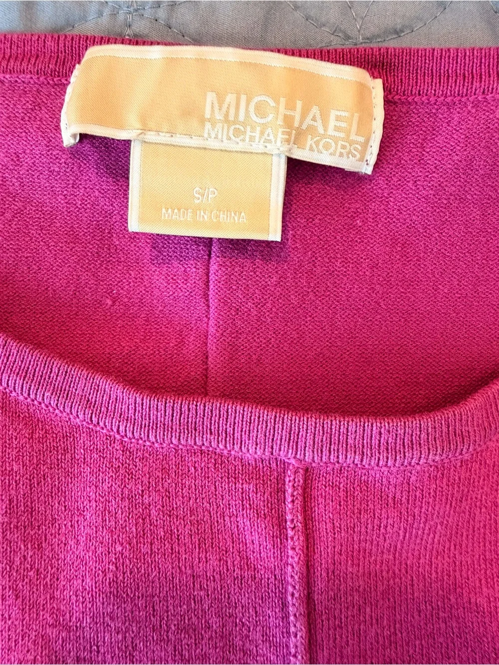 Michael Kors fuchsia top